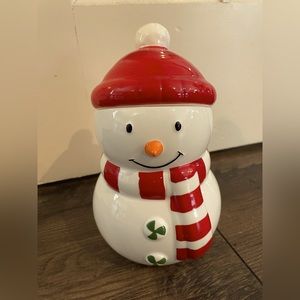 Hallmark Snowman Candy Jar